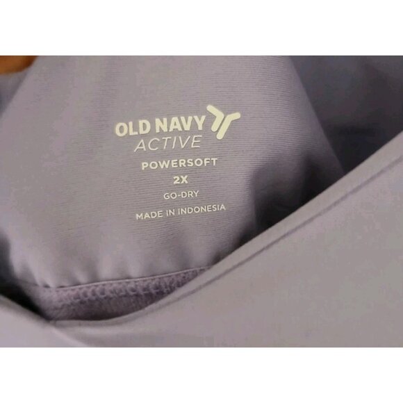 New Old Navy Sleeveless PowerSoft Performance Mini Dress Size 2X Purple Bra - Picture 4 of 9